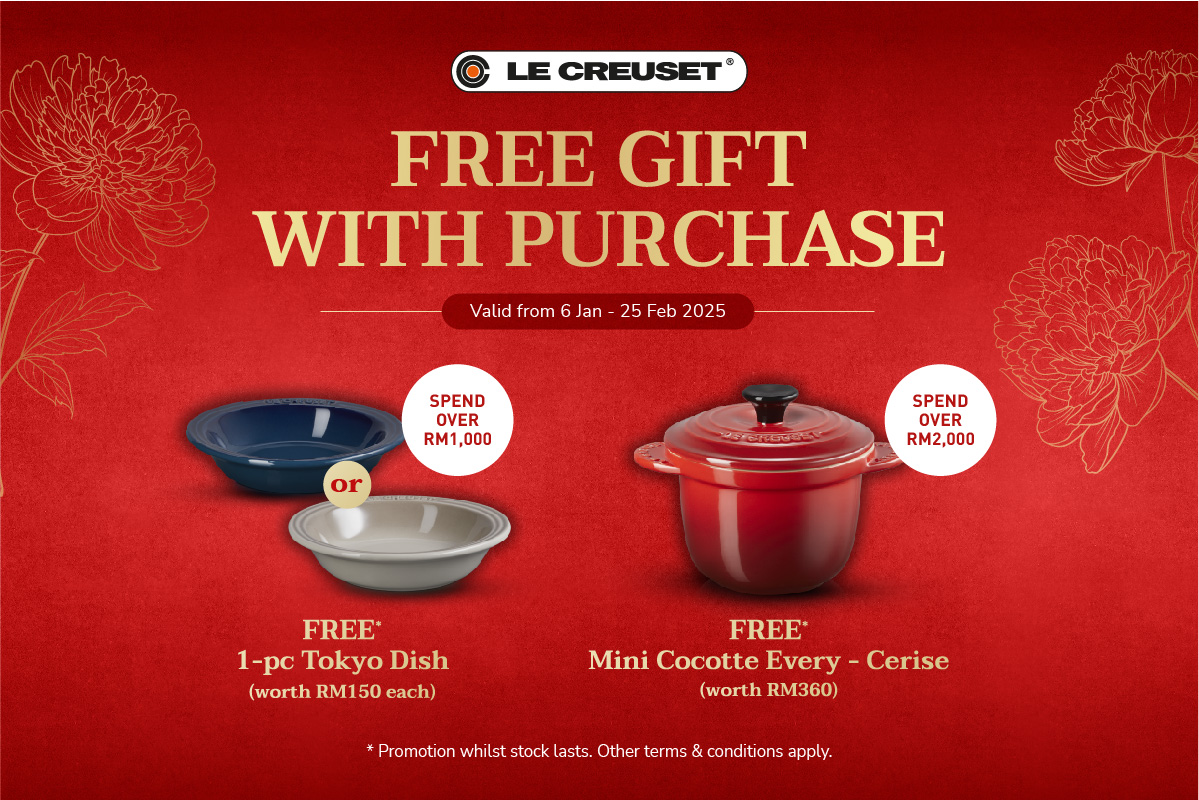 Le Creuset Chinese New Year Gift With Purchase Promotion