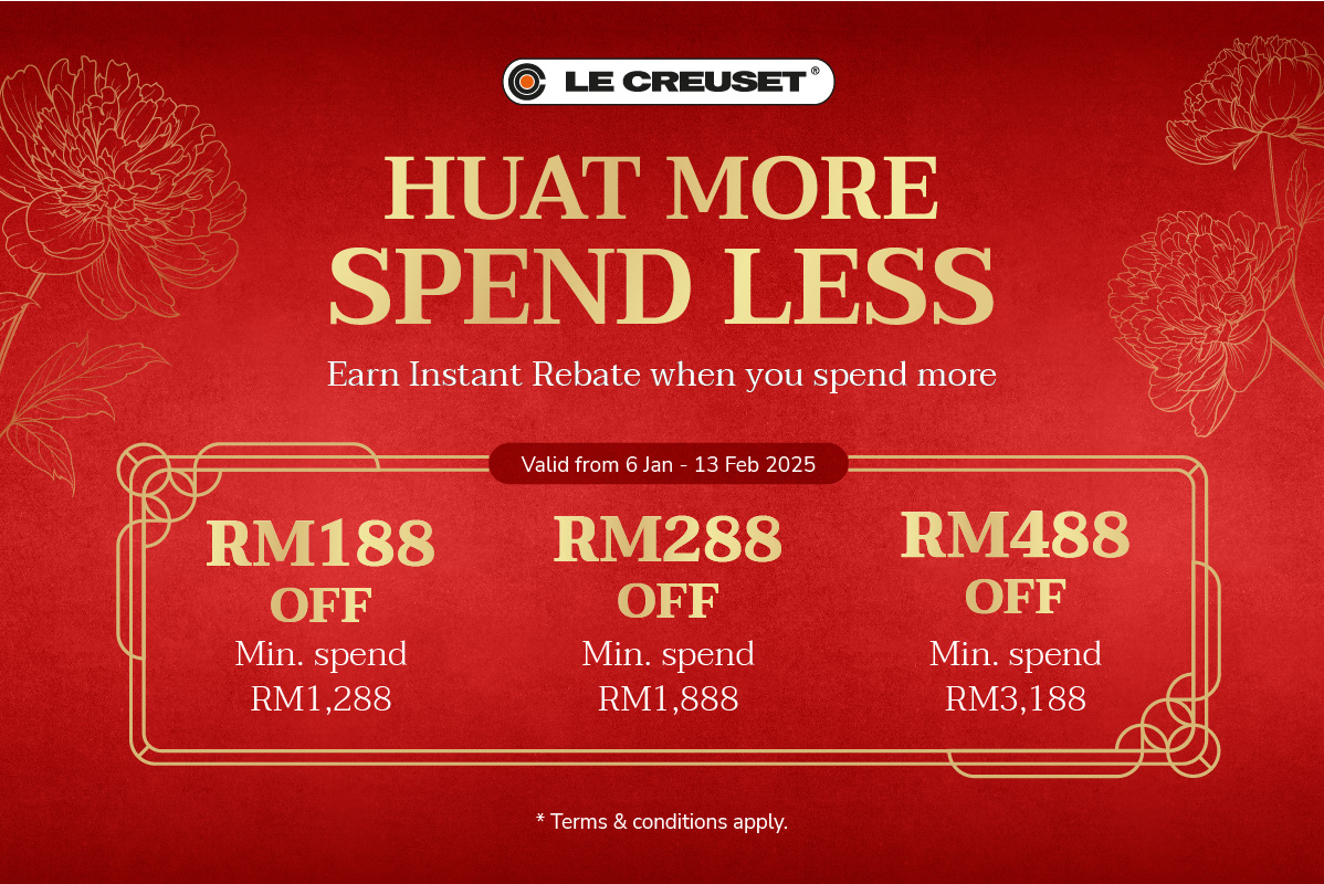 Le Creuset Chinese New Year Promotion 