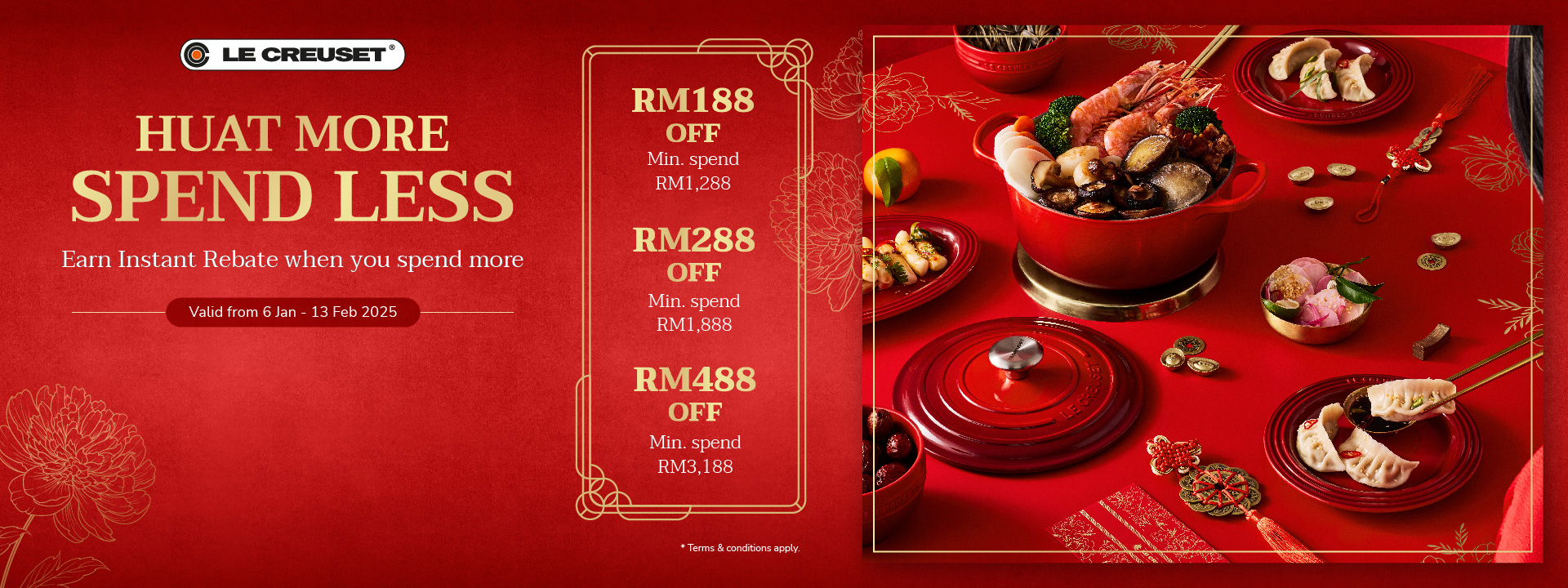 Le Creuset Chinese New Year Promotion 